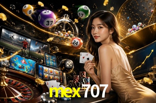 Página principal de mex707 Casino con juegos en vivo y tragamonedas para México