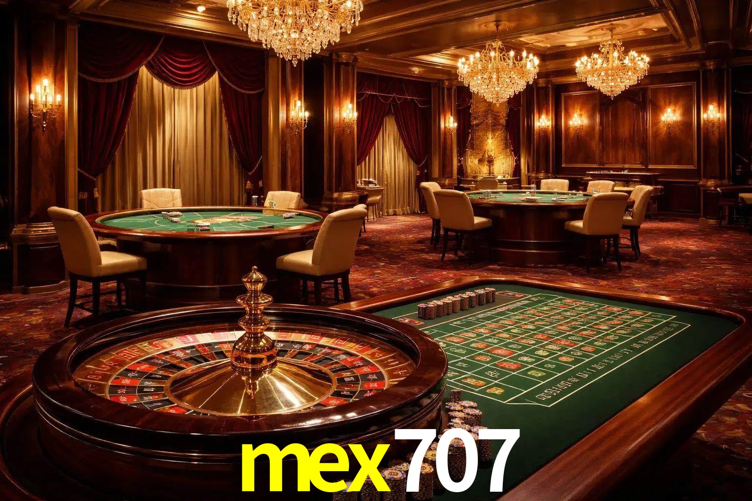 Una escena premium de mesa de casino en vivo con cartas, elementos de ruleta y un ambiente pulido de estudio de transmisión.